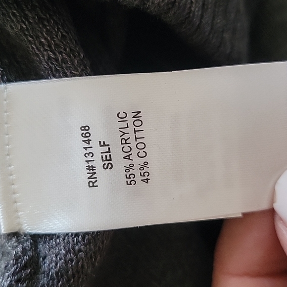 NWT Metallic Paint Splattered Knit Joggers - Picture 9 of 10